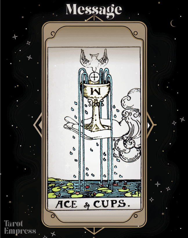 Ace of Cups as a Message