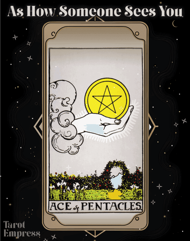 Ace of Pentacles as How Someone Sees You