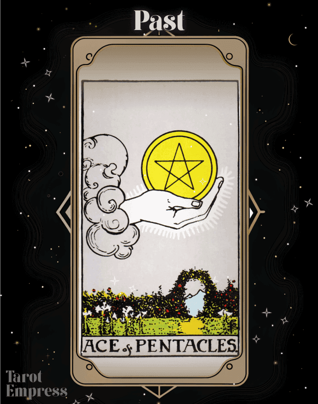 Ace of Pentacles Past