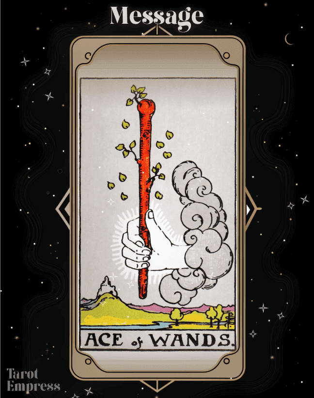 Ace of Wands as a Message