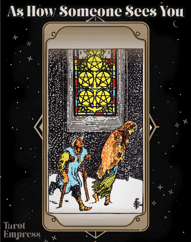 Five of Pentacles as How Someone Sees You