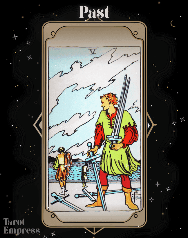 5 of Swords Past