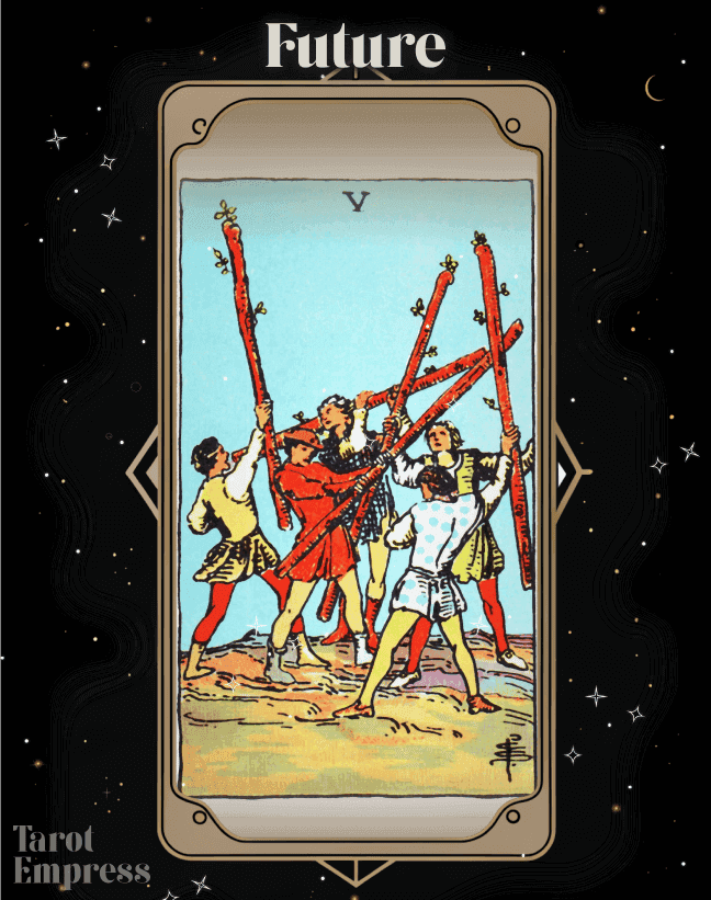 5 of Wands Future