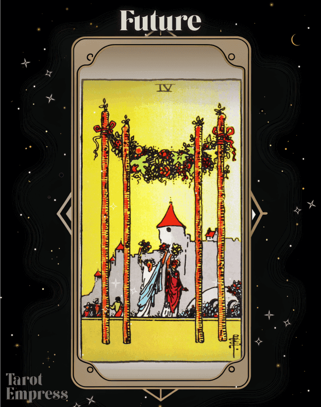 4 of Wands Future