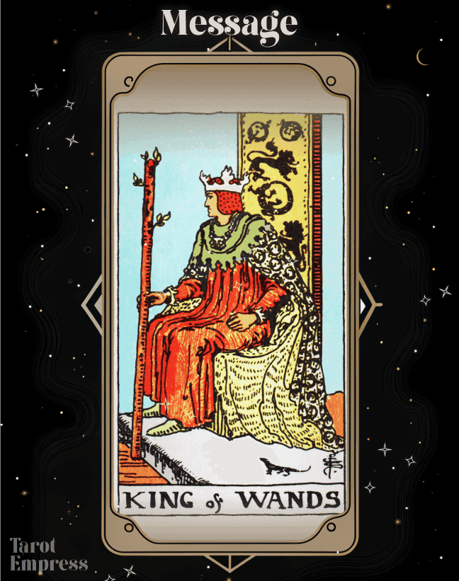 King of Wands as a Message