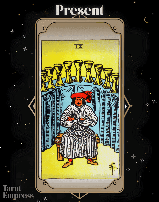 9 of Cups Present