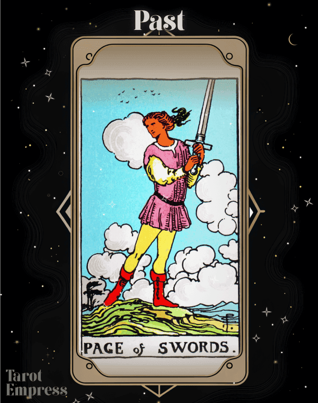 Page of Swords Past