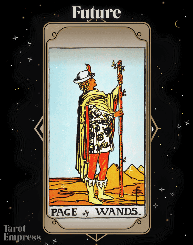 Page of Wands Future