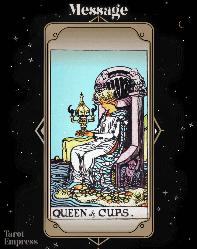 Queen of Cups as a Message