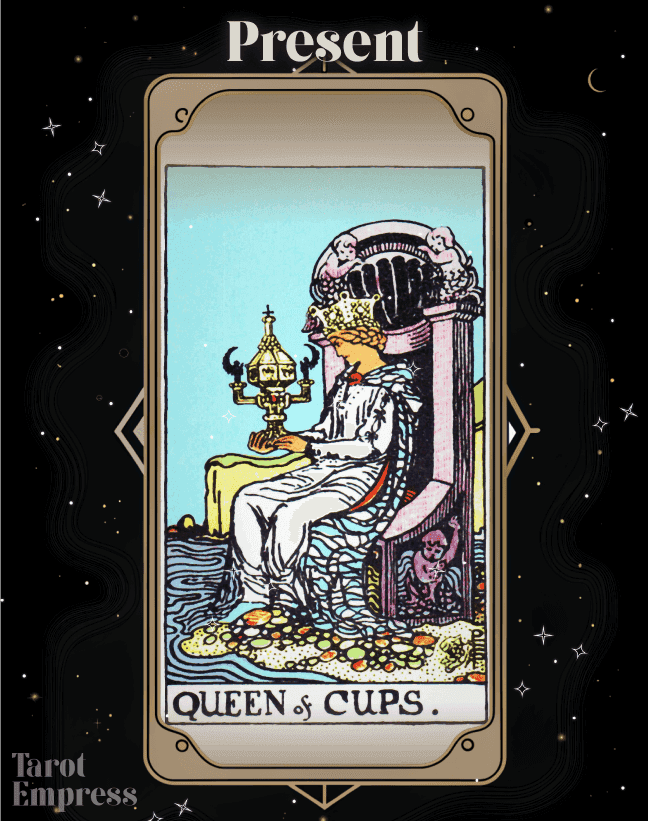 Queen of Cups Present
