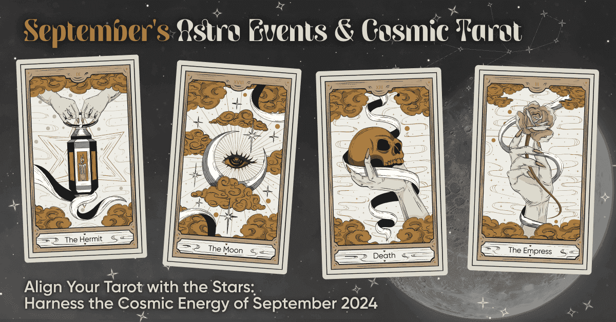 September Astro Events Tarot