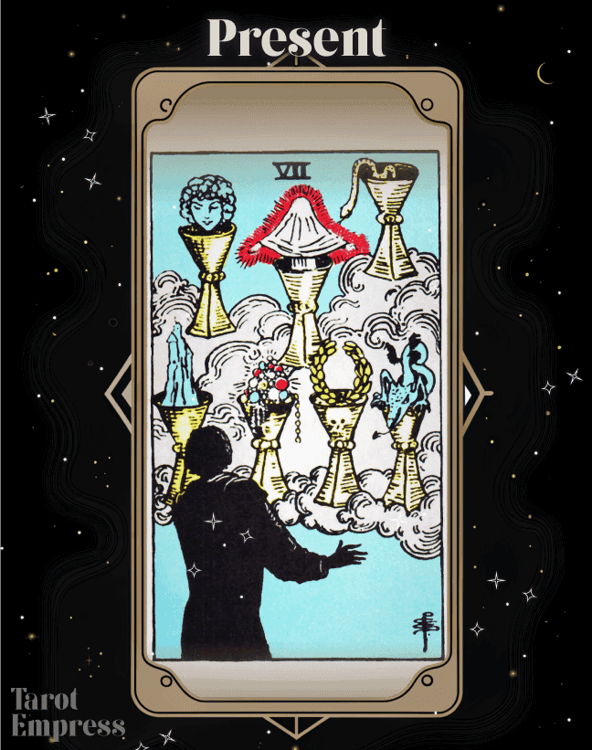 7 of Cups Present