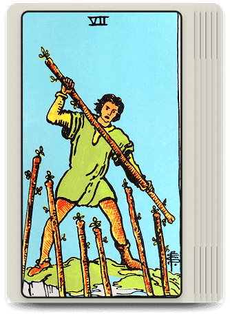 Seven of Wands