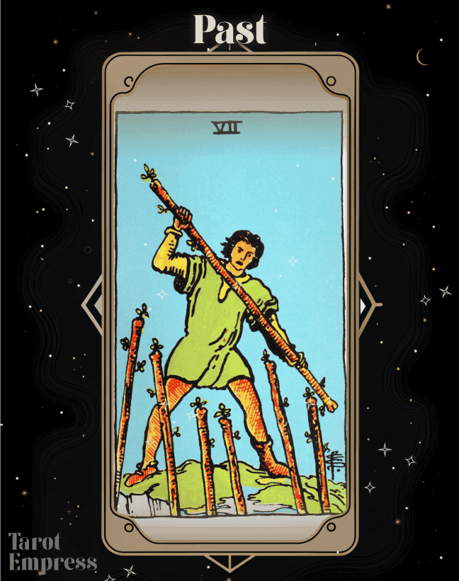 7 of Wands Past