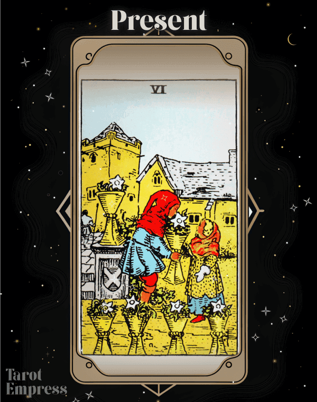 6 of Cups Present