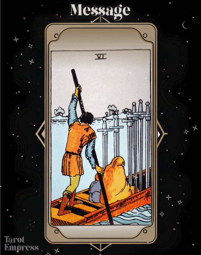 6 of Swords as a Message