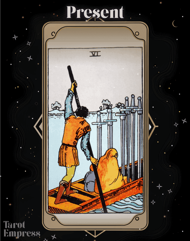 6 of Swords Present