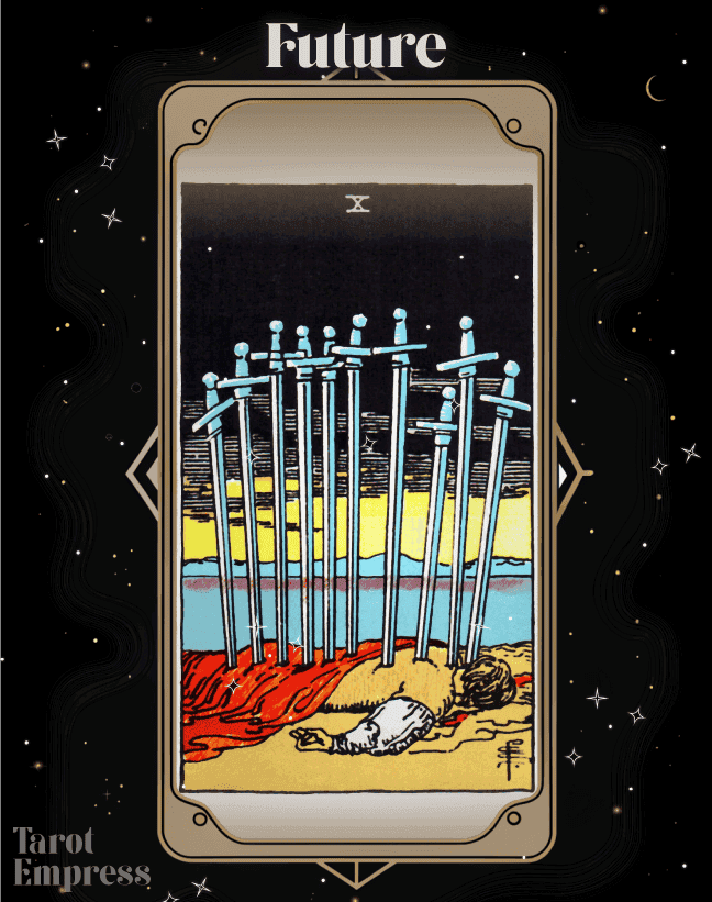 10 of Swords Future