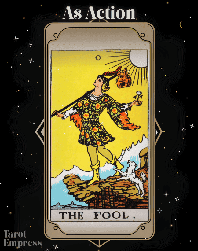 The Fool as Action