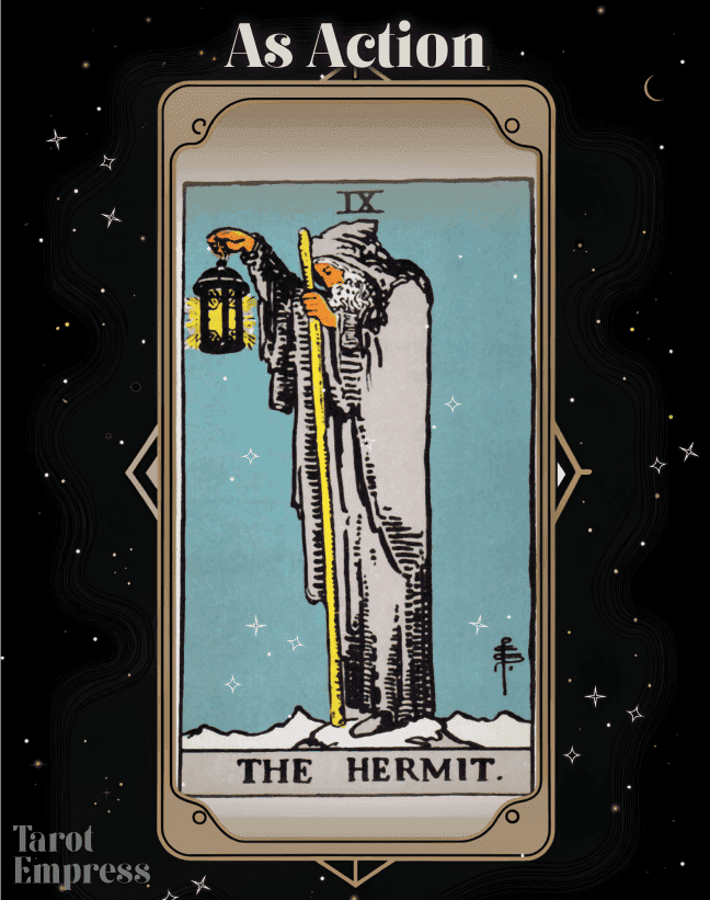 The Hermit as Action