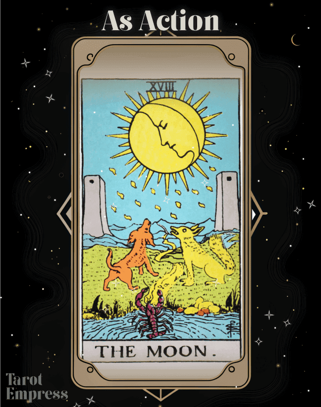 The Moon as Action