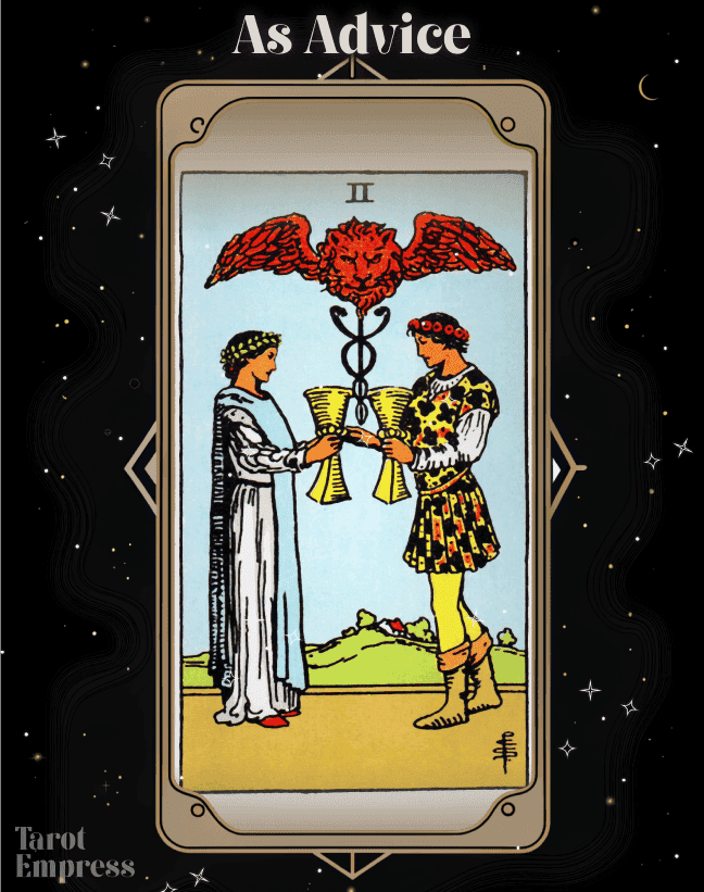 2 of Cups Advice