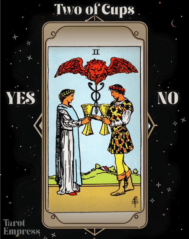 2 of Cups Yes or No