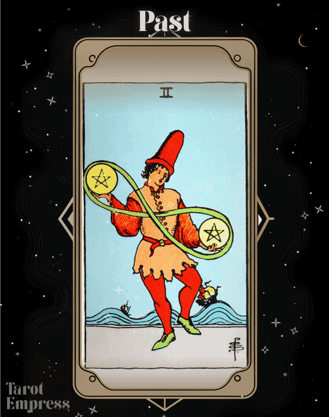 2 of Pentacles Past