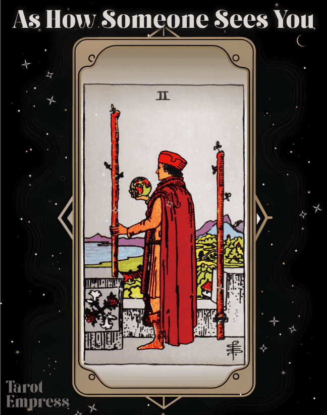 Two of Wands as How Someone Sees You