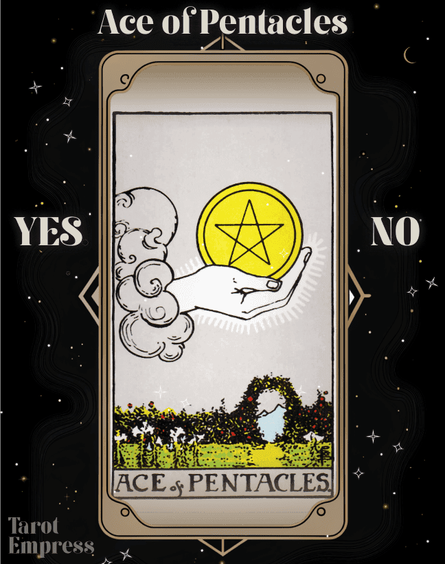 Ace of Pentacles Yes or No