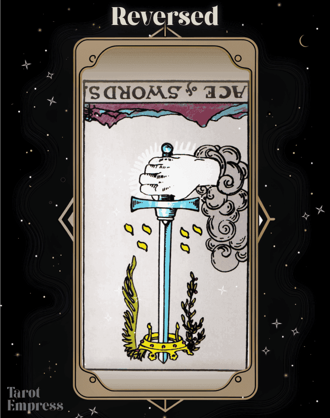 Ace of Swords Reversed