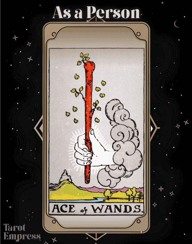 Ace of Wands as a Person