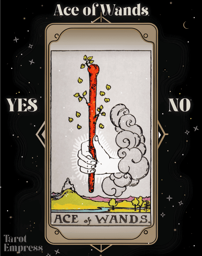 Ace of Wands Yes or No