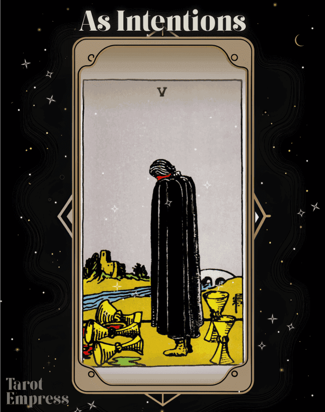 Five of Cups as Intentions