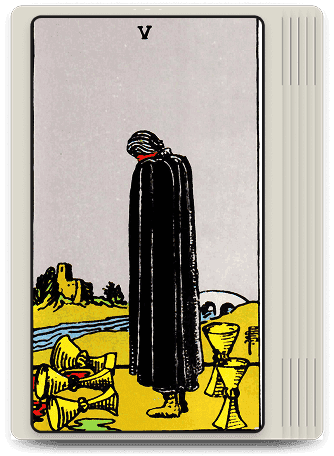 5 of Cups Card of the Day for Your Zodiac Sign