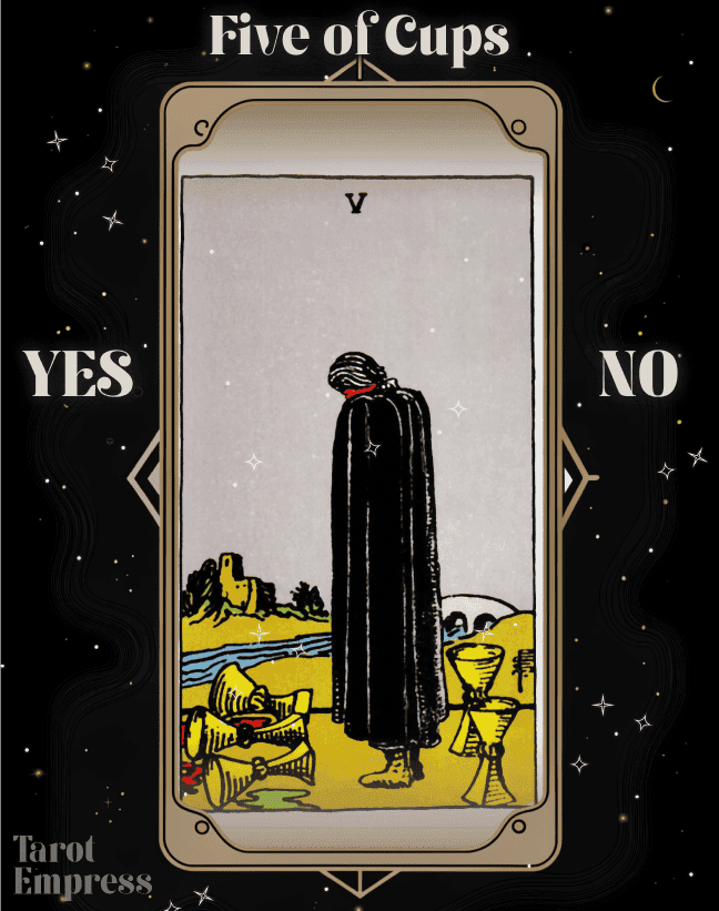5 of Cups Yes or No