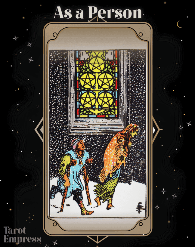 5 of Pentacles as a Person