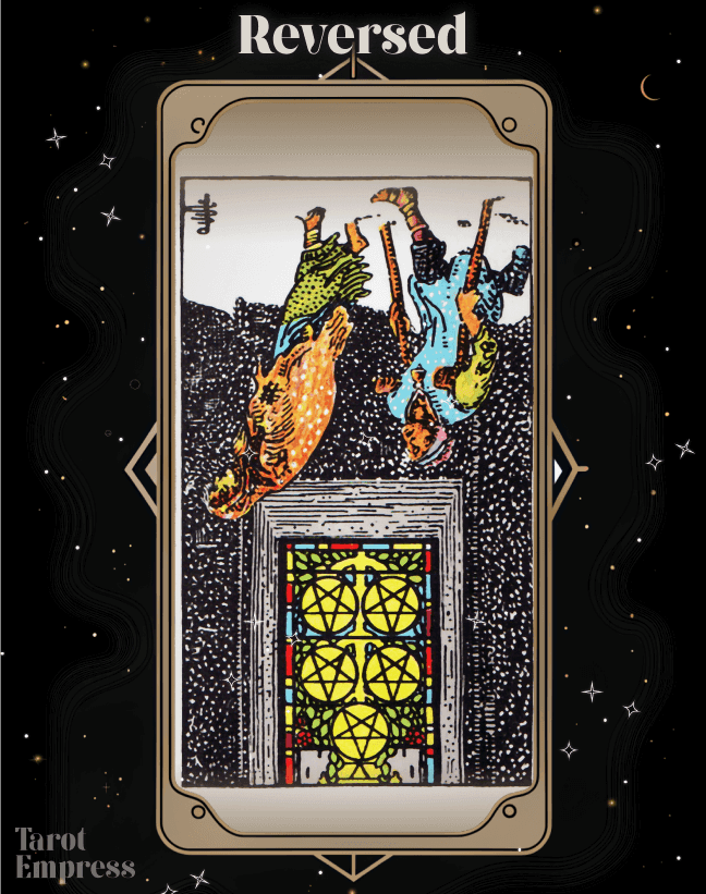 5 of Pentacles Reversed