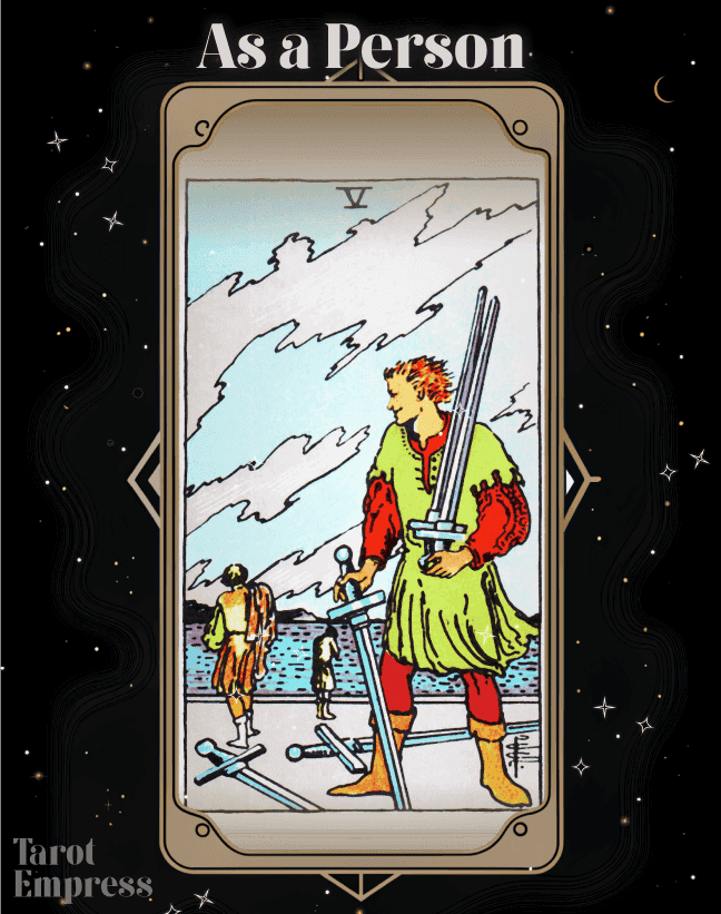 5 of Swords as a Person