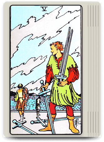 5 of Swords Card of the Month for Your Zodiac Sign
