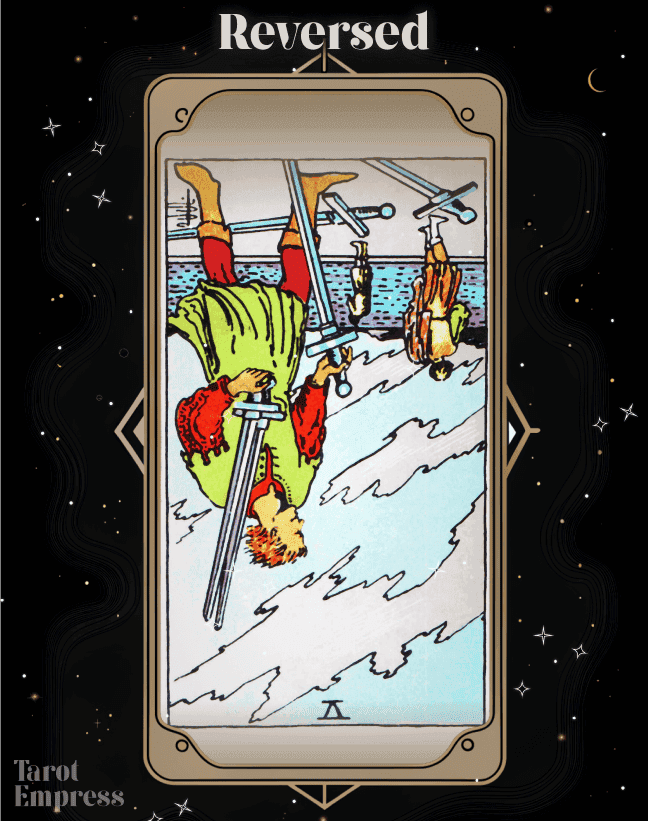 5 of Swords Reversed