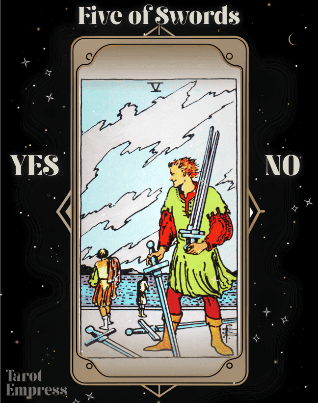 5 of Swords Yes or No