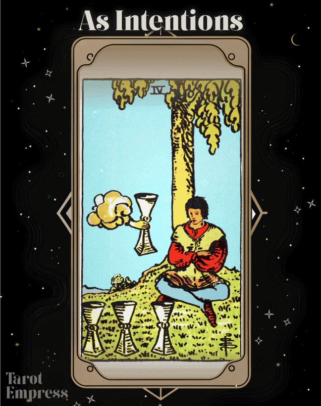 Four of Cups as Intentions
