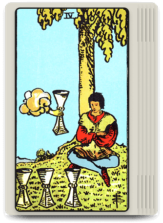 4 of Cups Card of the Month for Your Zodiac Sign