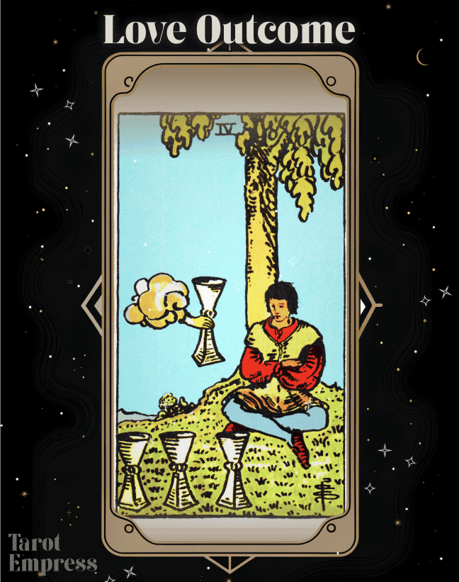 4 of Cups Love Outcome