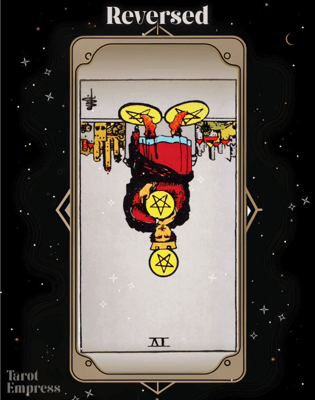 4 of Pentacles Reversed