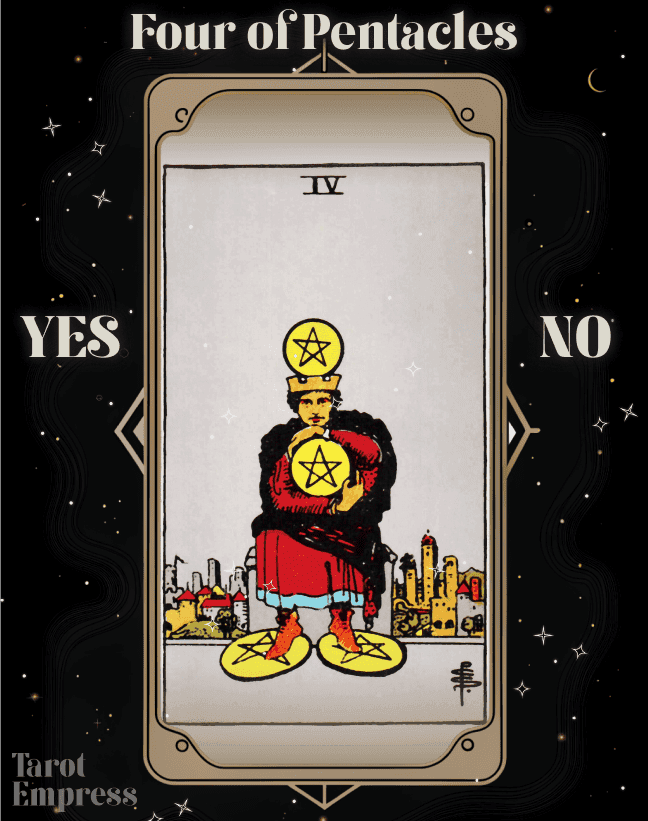 4 of Pentacles Yes or No