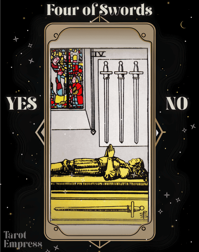 4 of Swords Yes or No