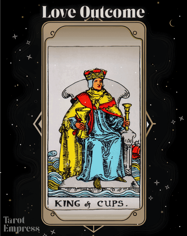 King of Cups Love Outcome