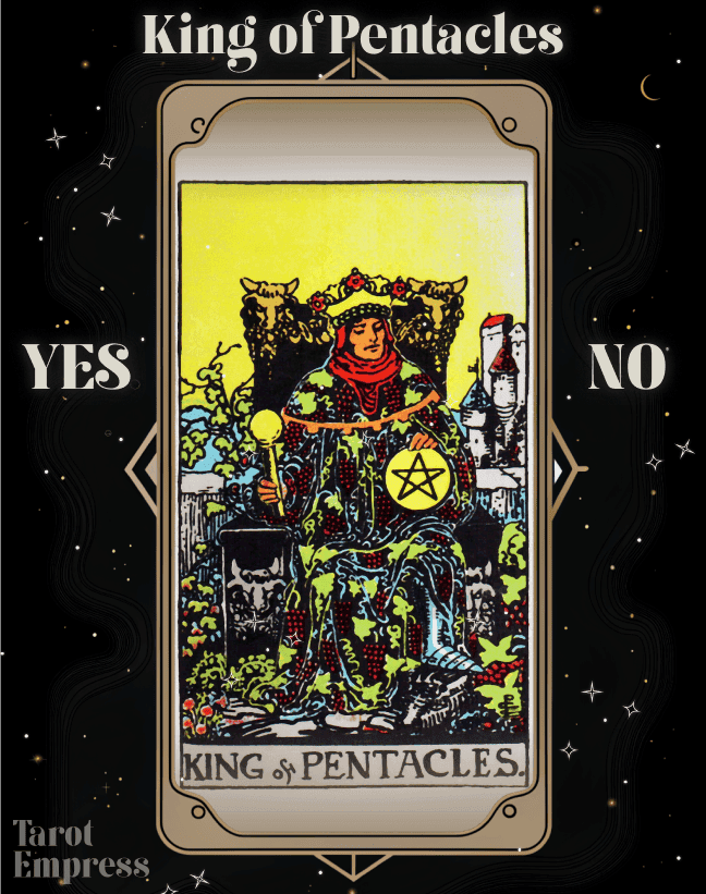 King of Pentacles Yes or No